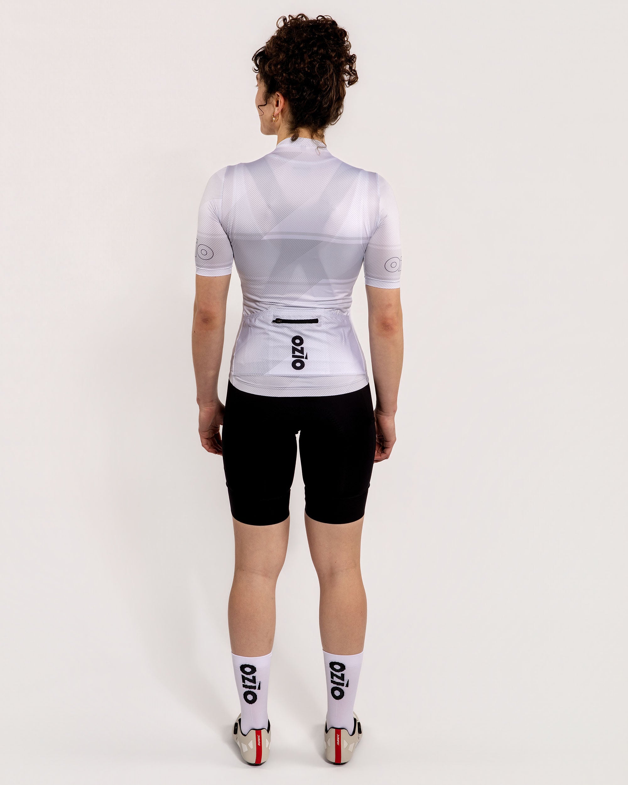 Maillot vélo mesh manches courtes femme Cyclisme M8 Luna Blanc Maillot vélo mesh manches courtes femme Cyclisme M8 Luna Blanc